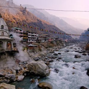 Hot water springs in India